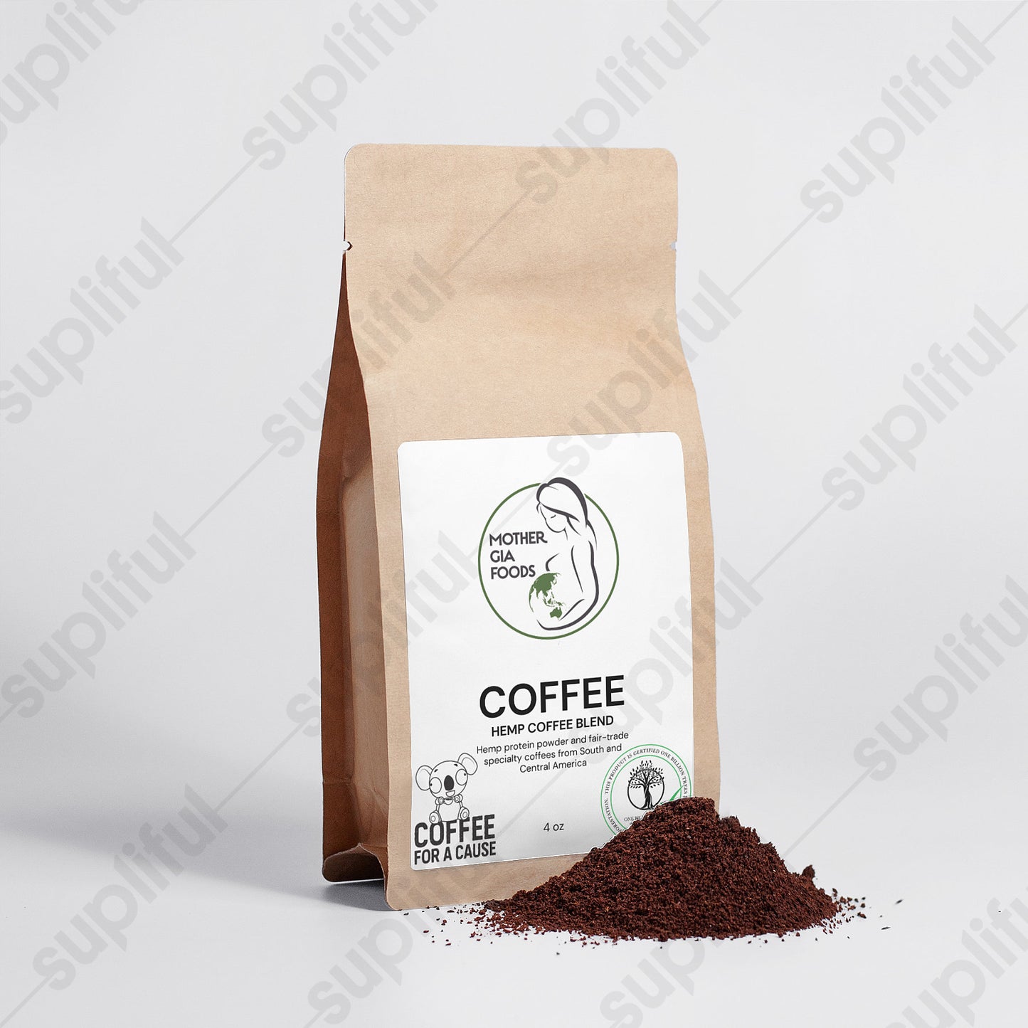 Organic Hemp Coffee Blend - Medium Roast 4oz