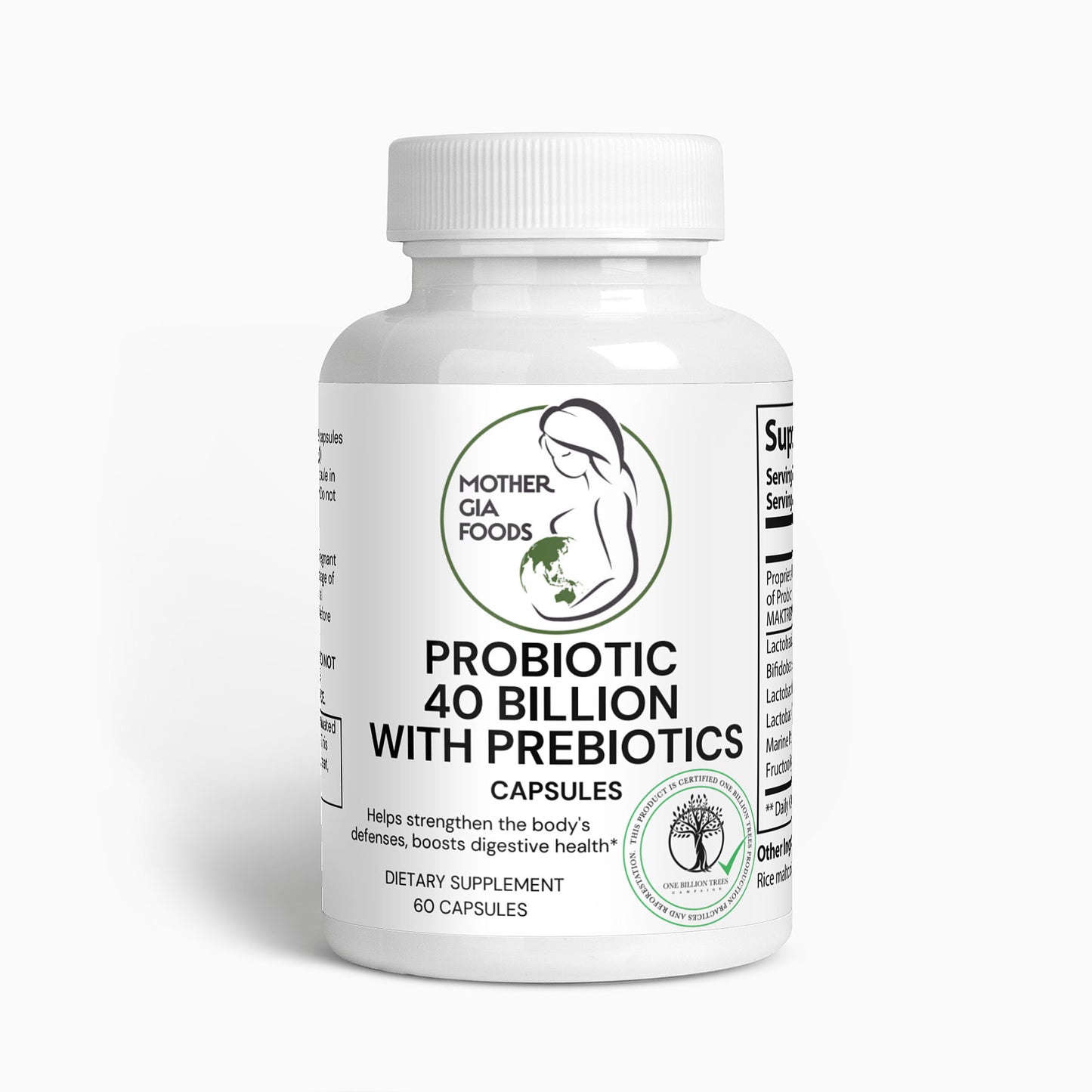 Probiotic 40 Billion with Prebiotics